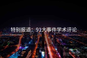 特别报道：91大事件学术评论