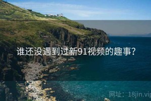 谁还没遇到过新91视频的趣事？